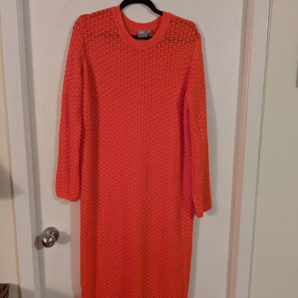 Asos knit long sleeve summer maxi dress
